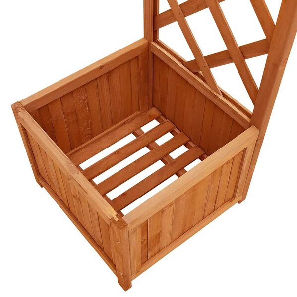Zahradní pergola s truhlíky masivní jedle 316388