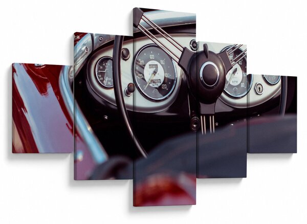 Obraz - Detail automobilu (125x70 cm)