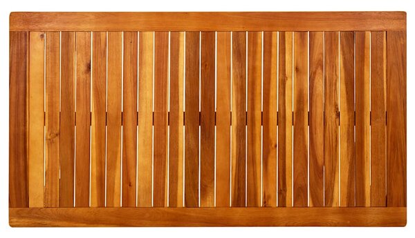 Zahradní konferenční stolek 110 x 60 x 45 cm masivní akácie 316401
