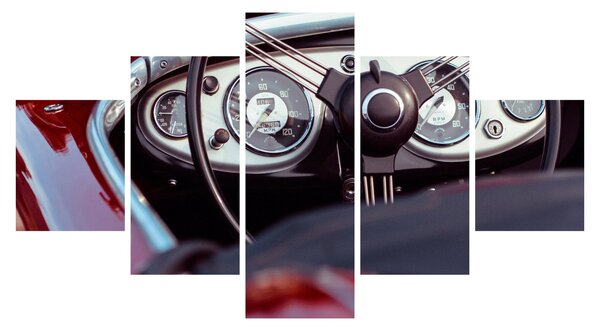 Obraz - Detail automobilu (125x70 cm)