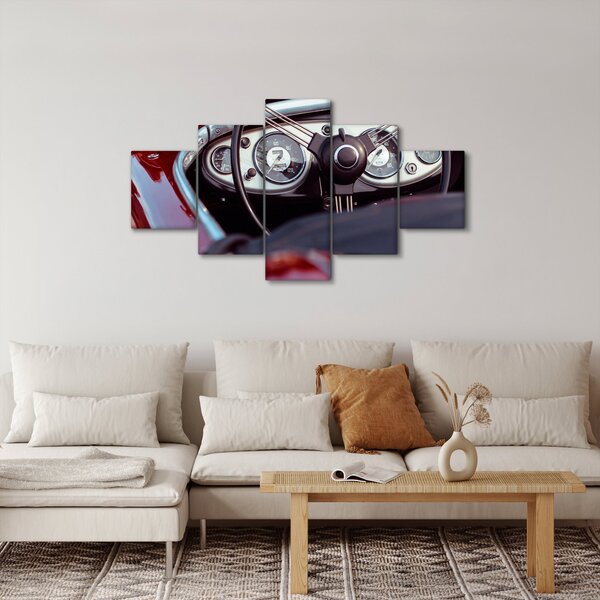 Obraz - Detail automobilu (125x70 cm)