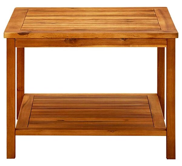 Konferenční stolek 60 x 60 x 45 cm masivní akáciové dřevo 316403