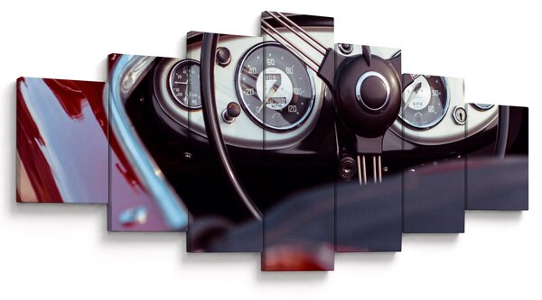 Obraz - Detail automobilu (210x100 cm)