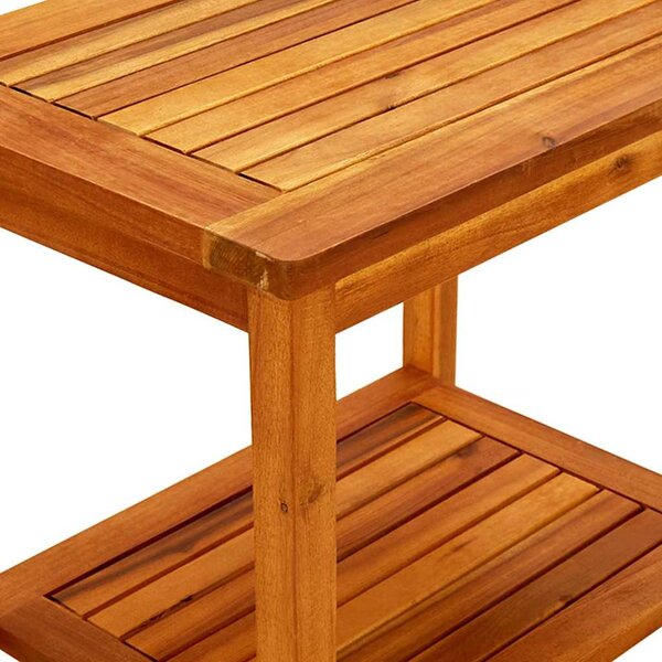 Konferenční stolek 50 x 35 x 45 cm masivní akáciové dřevo 316404
