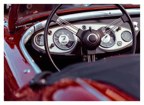 Obraz - Detail automobilu (70x50 cm)