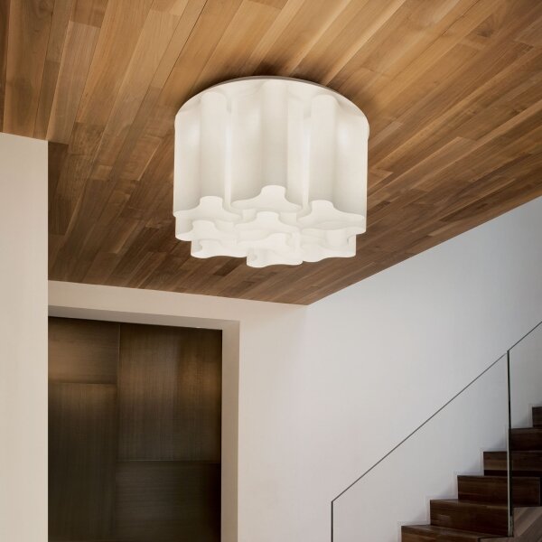 Ideal Lux - Stropní svítidlo COMPO 10xE27/52W/230V pr. 73,5 cm bílá
