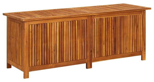 Zahradní úložný box 150 x 50 x 58 cm masivní akáciové dřevo 316491