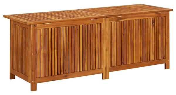Zahradní úložný box 150 x 50 x 58 cm masivní akáciové dřevo 316491