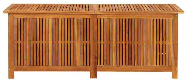 Zahradní úložný box 150 x 50 x 58 cm masivní akáciové dřevo 316491