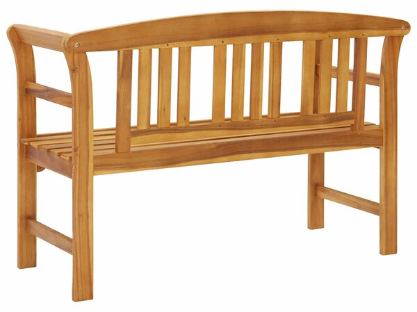 Zahradní lavice 114 cm masivní akáciové dřevo 316497