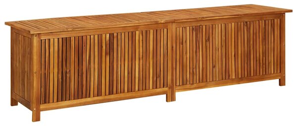 Zahradní úložný box 200 x 50 x 58 cm masivní akáciové dřevo 316500