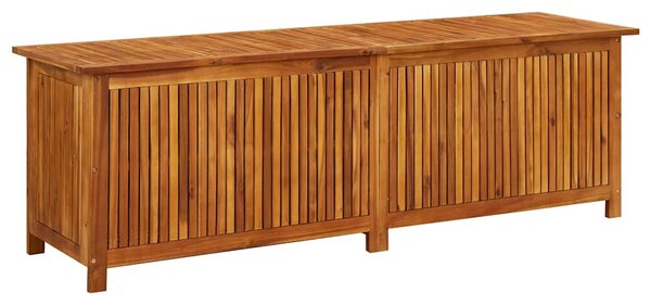 Zahradní úložný box 175 x 50 x 58 cm masivní akáciové dřevo 316499