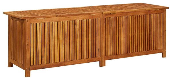 Zahradní úložný box 175 x 50 x 58 cm masivní akáciové dřevo 316499