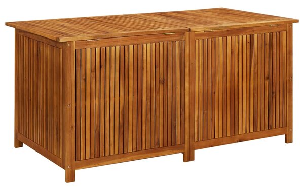 Zahradní úložný box 150 x 80 x 75 cm masivní akáciové dřevo 316501