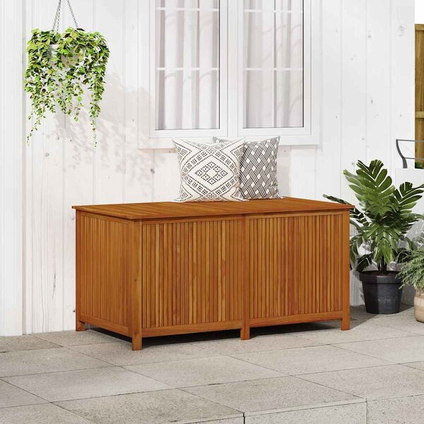 Zahradní úložný box 150 x 80 x 75 cm masivní akáciové dřevo 316501