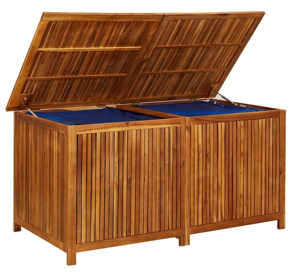 Zahradní úložný box 150 x 80 x 75 cm masivní akáciové dřevo 316501
