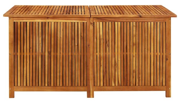 Zahradní úložný box 150 x 80 x 75 cm masivní akáciové dřevo 316501
