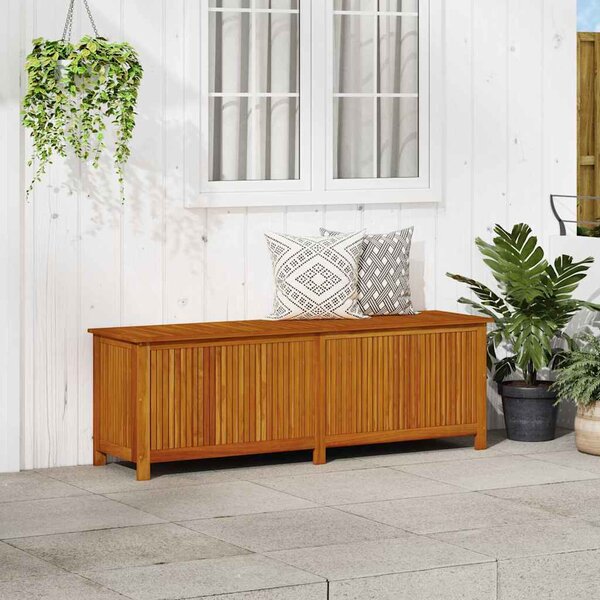 Zahradní úložný box 175 x 50 x 58 cm masivní akáciové dřevo 316499