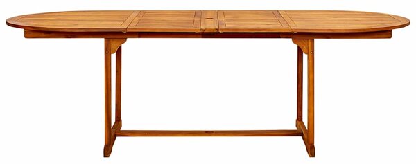 Zahradní jídelní stůl (160–240) x 100 x 75 cm masivní akácie 316565