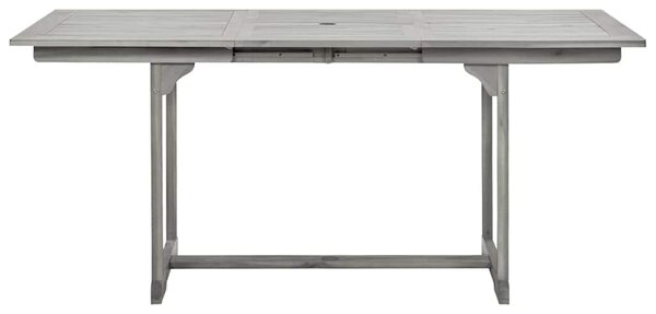 Zahradní jídelní stůl (120–170) x 80 x 75 cm masivní akácie 316575