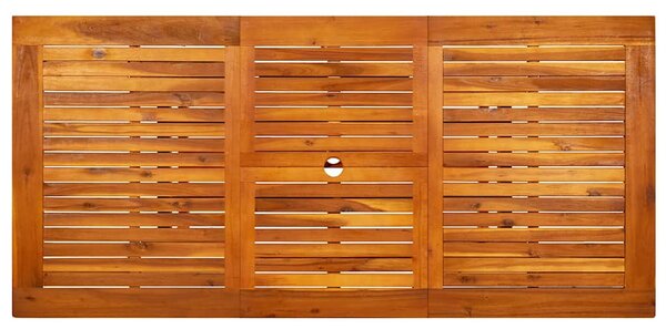 Zahradní jídelní stůl (120–170) x 80 x 75 cm masivní akácie 316568