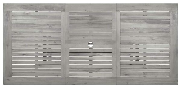 Zahradní jídelní stůl (120–170) x 80 x 75 cm masivní akácie 316575