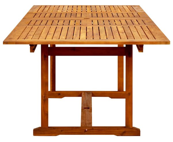 Zahradní jídelní stůl (160–240) x 100 x 75 cm masivní akácie 316566