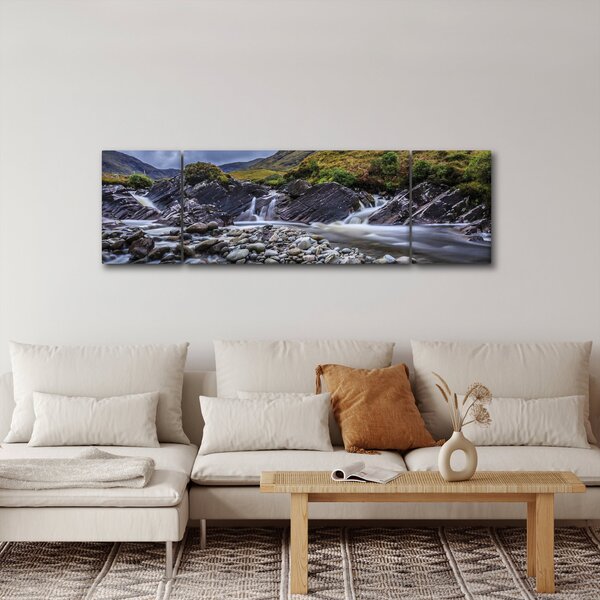 Obraz plynoucí vody (170x50 cm)