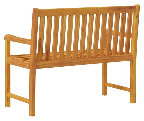 Zahradní lavice 110 cm masivní akáciové dřevo 316610