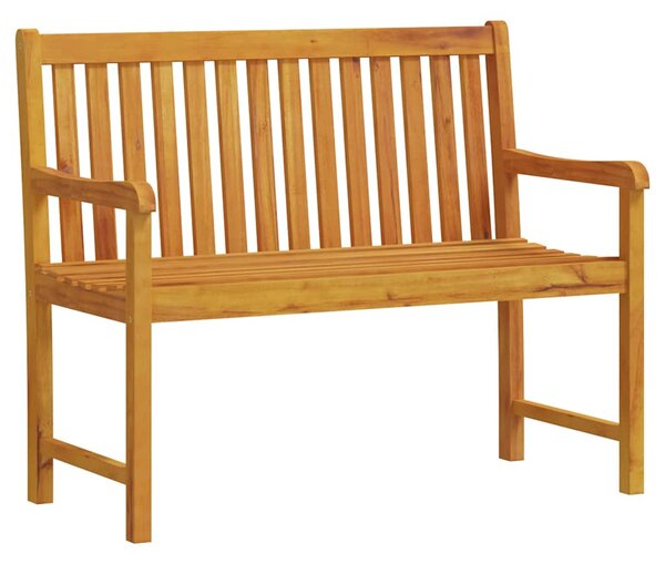 Zahradní lavice 110 cm masivní akáciové dřevo 316610
