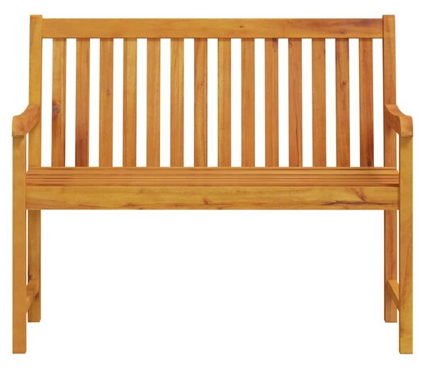 Zahradní lavice 110 cm masivní akáciové dřevo 316610