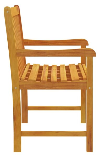 Zahradní lavice 110 cm masivní akáciové dřevo 316610
