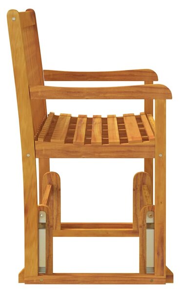 Zahradní houpací lavice 110 cm masivní akáciové dřevo 316608