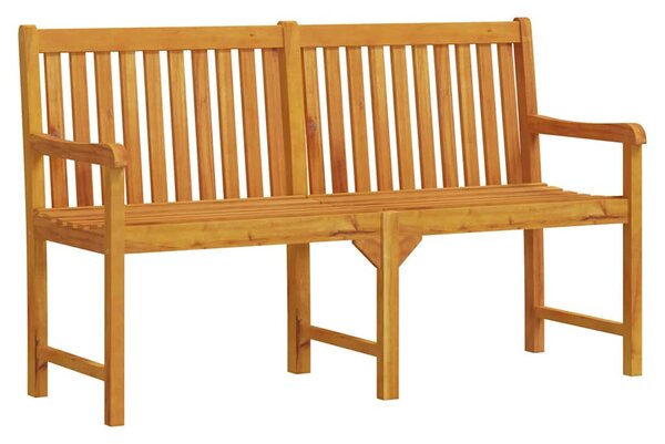 Zahradní lavice 150 cm masivní akáciové dřevo 316611