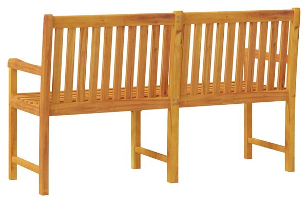 Zahradní lavice 150 cm masivní akáciové dřevo 316611