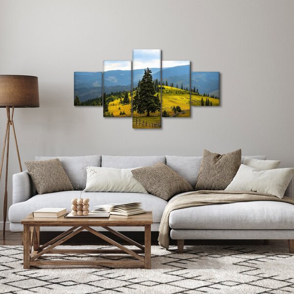 Obraz - Horská louka (125x70 cm)