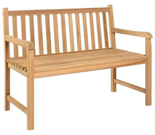 Zahradní lavice 114 cm masivní teakové dřevo 316622