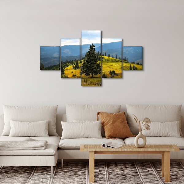 Obraz - Horská louka (125x70 cm)