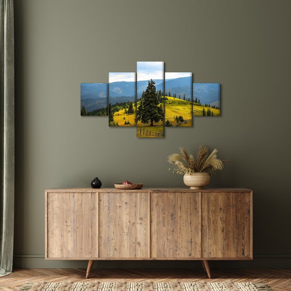 Obraz - Horská louka (125x70 cm)