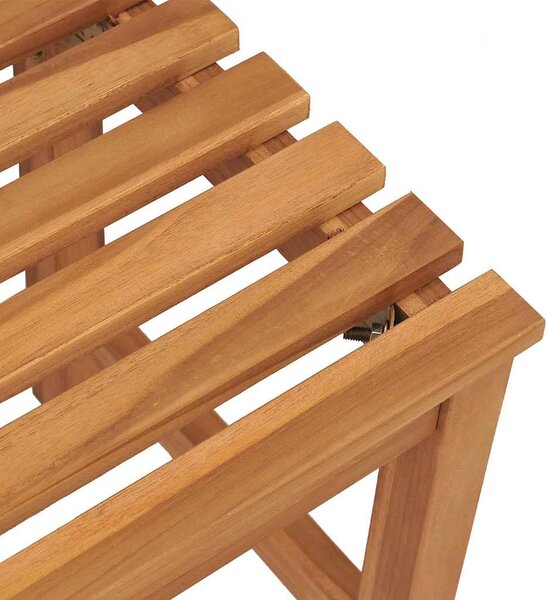 Zahradní lavice 114 cm masivní teakové dřevo 316626