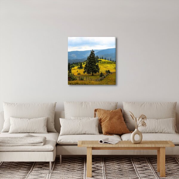 Obraz - Horská louka (30x30 cm)