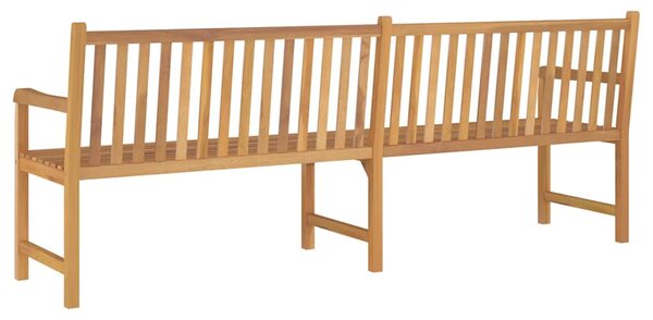 Zahradní lavice 228 cm masivní teakové dřevo 316624