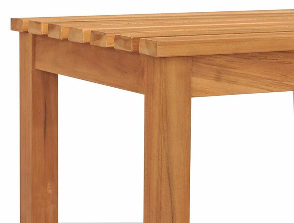 Zahradní lavice 114 cm masivní teakové dřevo 316626