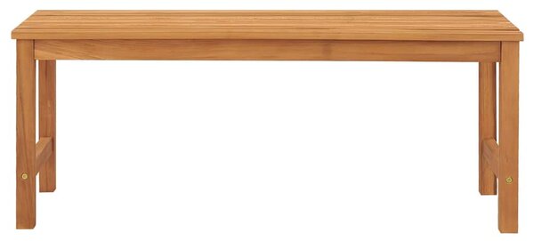 Zahradní lavice 114 cm masivní teakové dřevo 316626