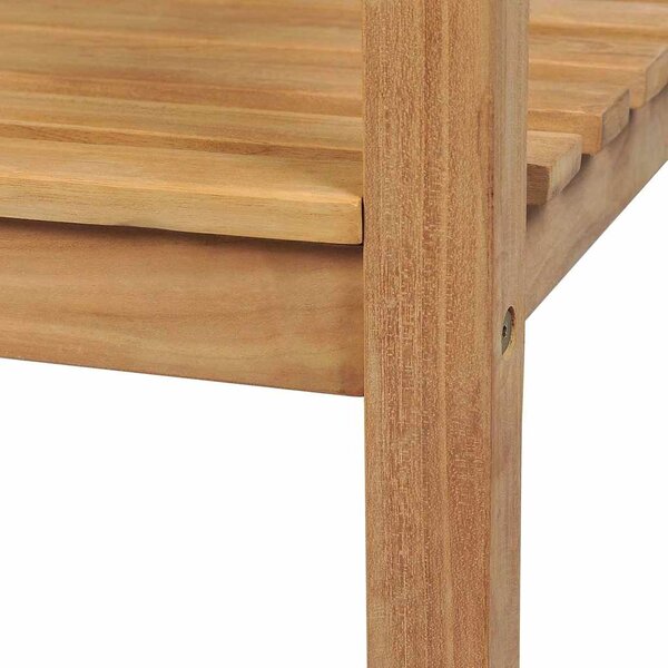 Zahradní lavice 228 cm masivní teakové dřevo 316624