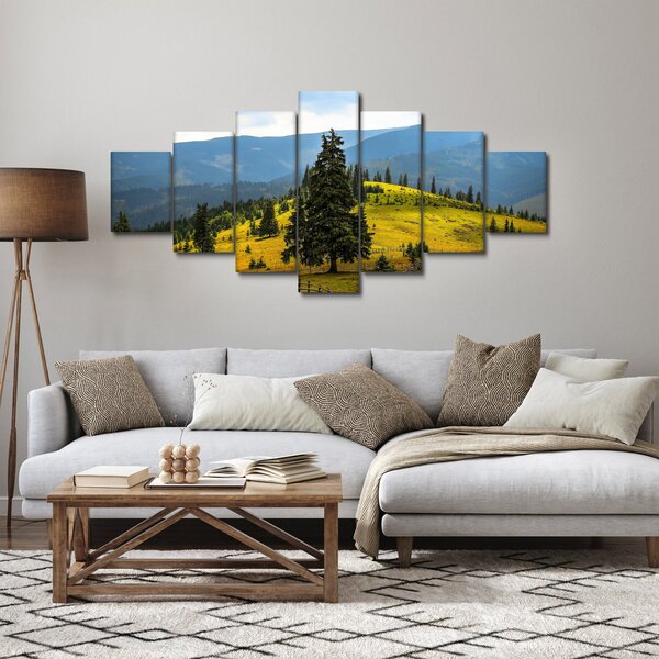 Obraz - Horská louka (210x100 cm)