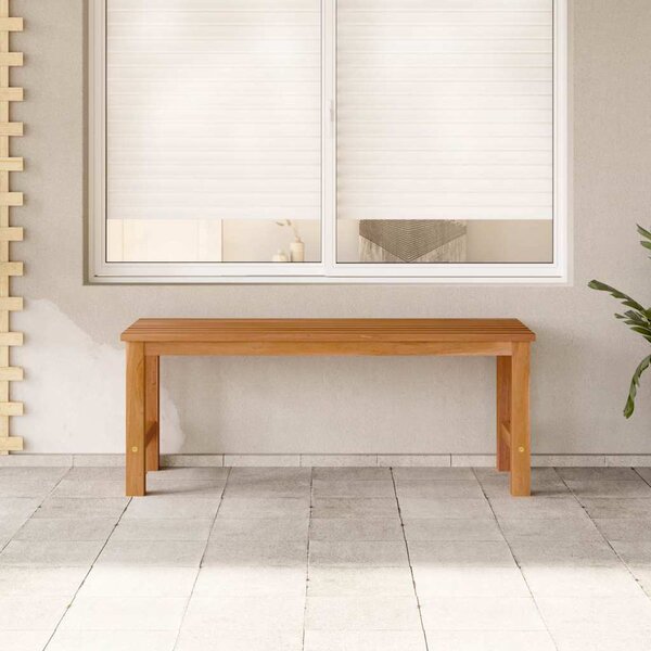 Zahradní lavice 114 cm masivní teakové dřevo 316626