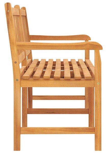 3místná zahradní lavice se stolkem 150 cm masivní teakové dřevo 316631
