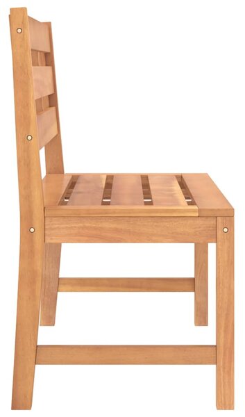 Zahradní lavice 114 cm masivní teakové dřevo 316634