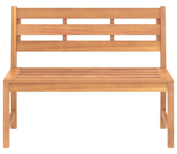 Zahradní lavice 114 cm masivní teakové dřevo 316634
